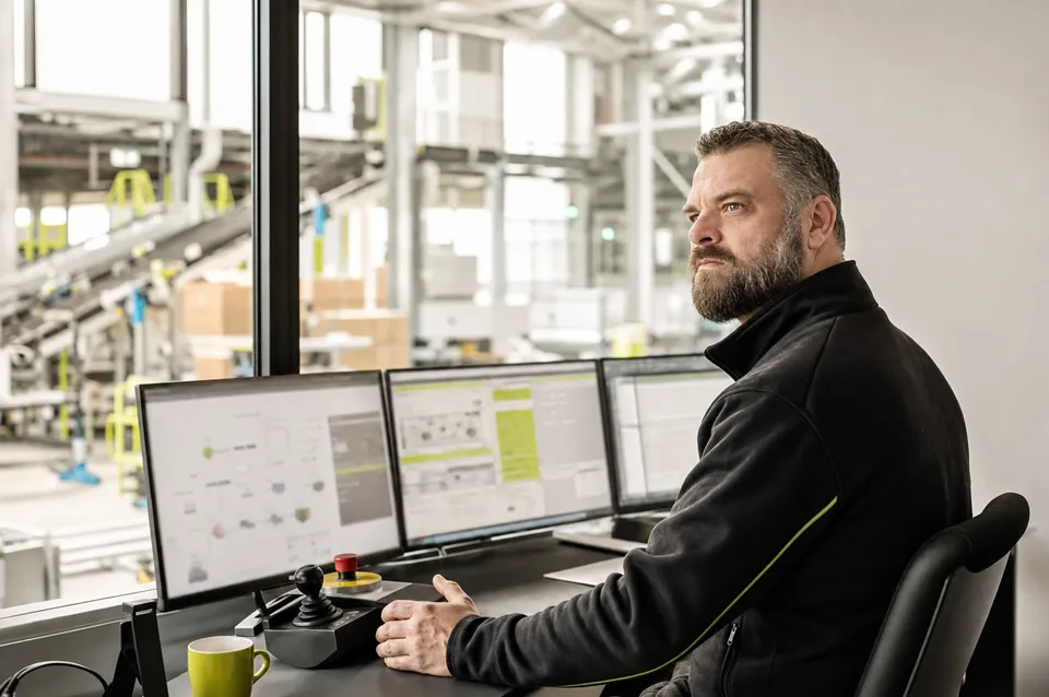 Automatisierung in einer realistischen Steuerungssituation