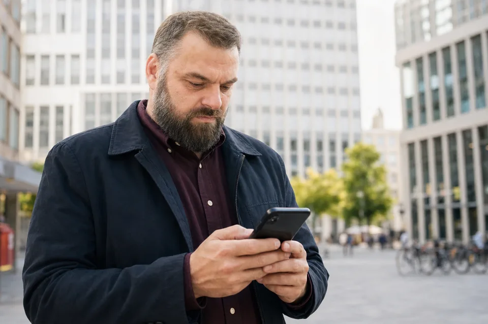 Mobilfunk in einer realistischen Arbeitssituation