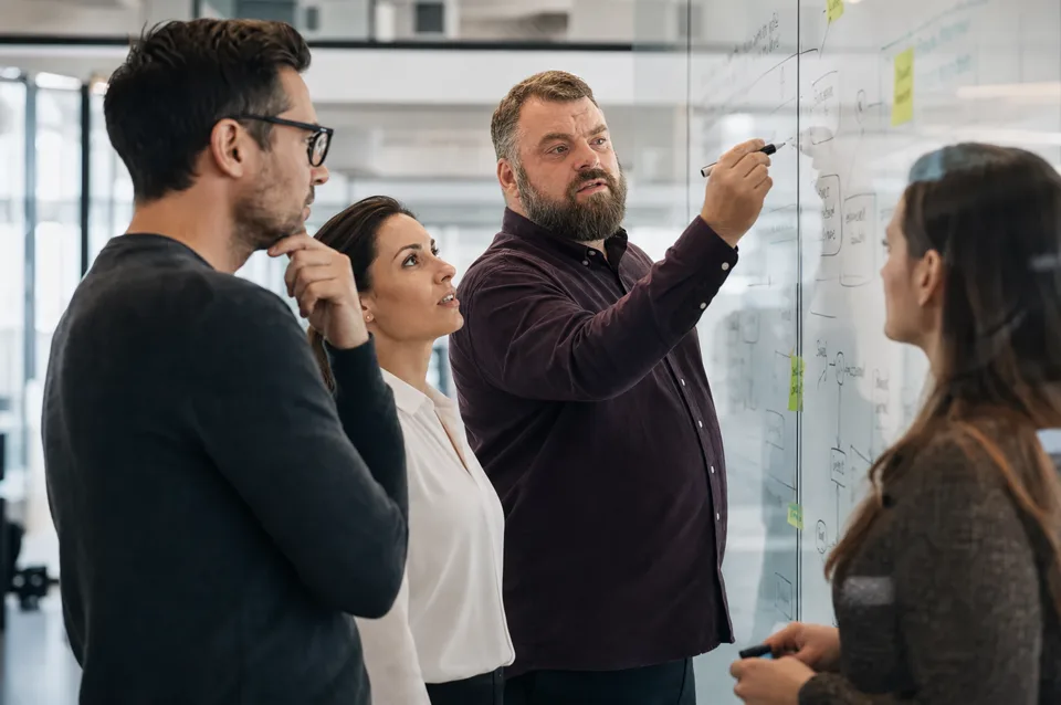Prozessoptimierung in einem Workshop